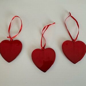 Red Heart Holiday Ornaments ❤️